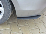 Rear Diffuser &amp; Rear Side Splitters compatible with Mazda3 Mk2 Sport
