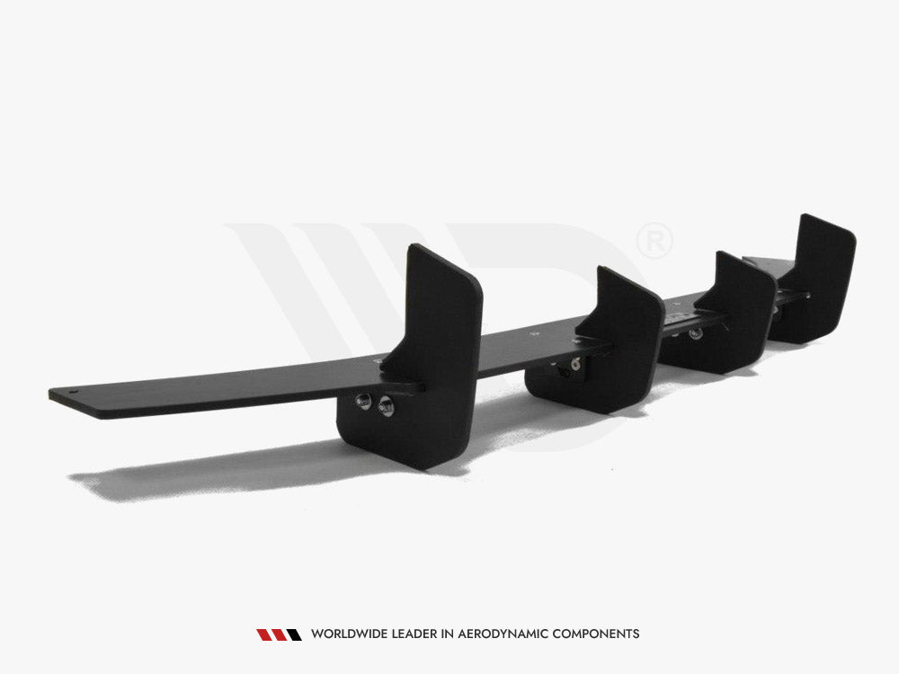 Rear Diffuser &amp; Rear Side Splitters compatible with Mazda3 Mk2 Sport