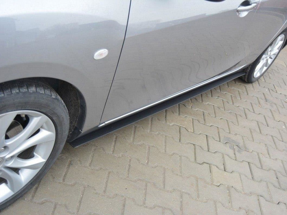 Racing Side Skirts Diffusers Mazda 3 MK2 Sport (Preface)