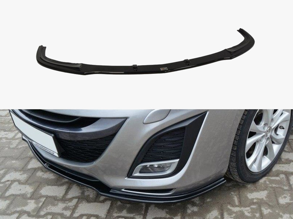 Front Splitter compatible with Mazda3 Mk2 Sport (Preface)