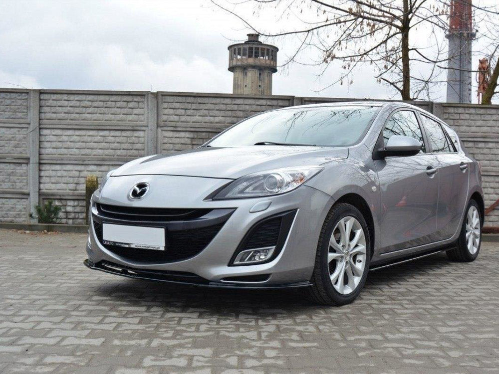 Front Splitter compatible with Mazda3 Mk2 Sport (Preface)