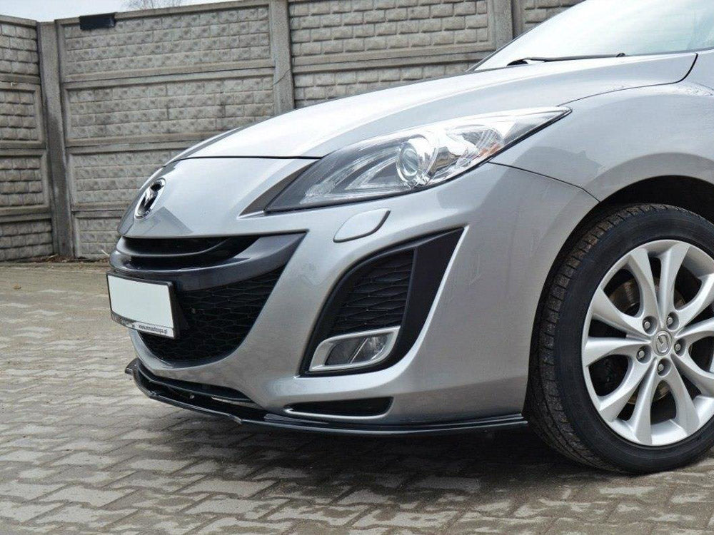 Front Splitter compatible with Mazda3 Mk2 Sport (Preface)
