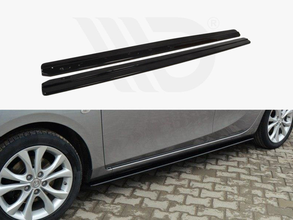 Side Skirts Diffusers Mazda 3 MK2 Sport (Preface)