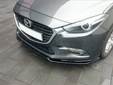 Front Splitter V.1 compatible with Mazda3 Mk3 Facelift