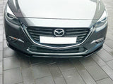 Front Splitter V.1 compatible with Mazda3 Mk3 Facelift