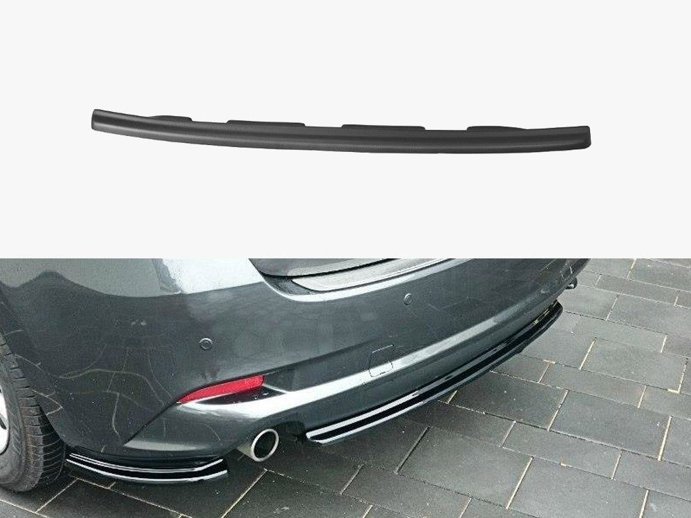 Central Rear Splitter compatible with Mazda3 Mk3 Facelift