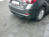 Central Rear Splitter compatible with Mazda3 Mk3 Facelift
