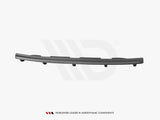 MAXTON DESIGN Central Rear Splitter (Vertical Bars) Mazda 3 Mk3 Facelift