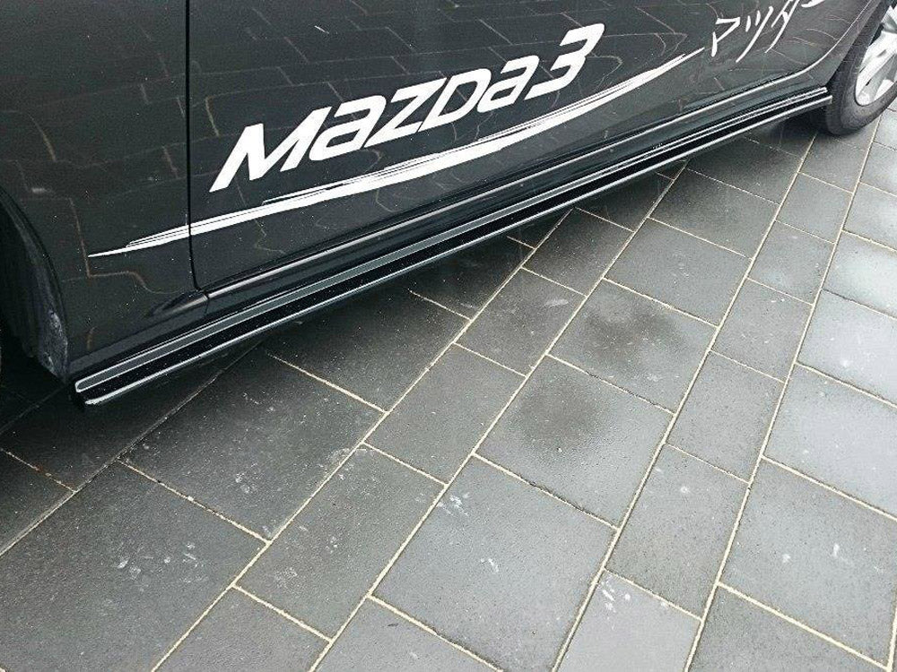 Side Skirts Diffusers compatible with Mazda3 Mk3
