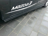 Side Skirts Diffusers Mazda 3 Mk3