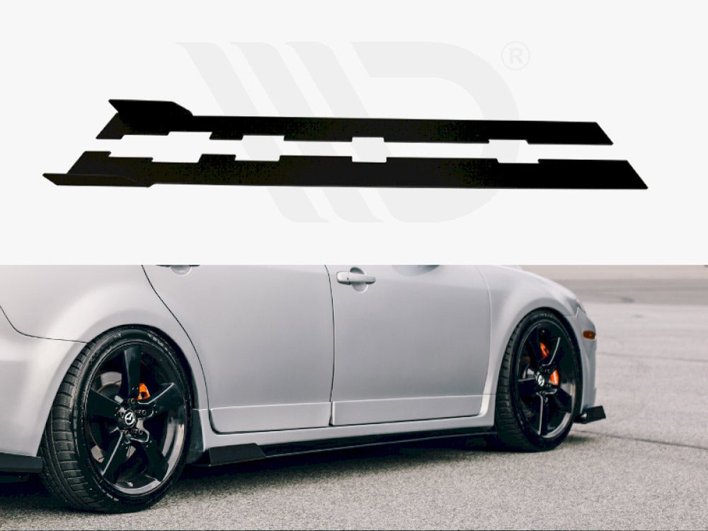 Racing Side Skirts Diffusers Mazda 6 MK1 MPS
