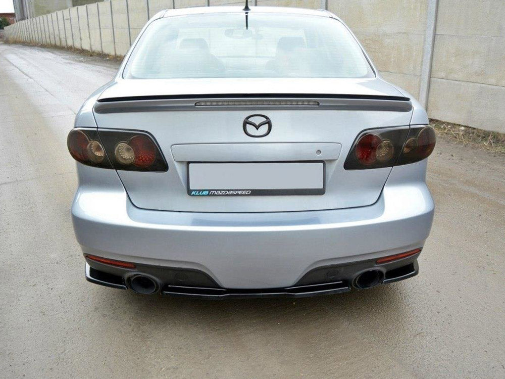 MAXTON DESIGN Central Rear Splitter Mazda 6 MK1 MPS (2006-2007)