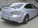 Spoiler Extension CAP compatible with Mazda6 Mk2 Sport Hatch (Gh-series) Pre-facelift (2008-2010) - Carbon Look
