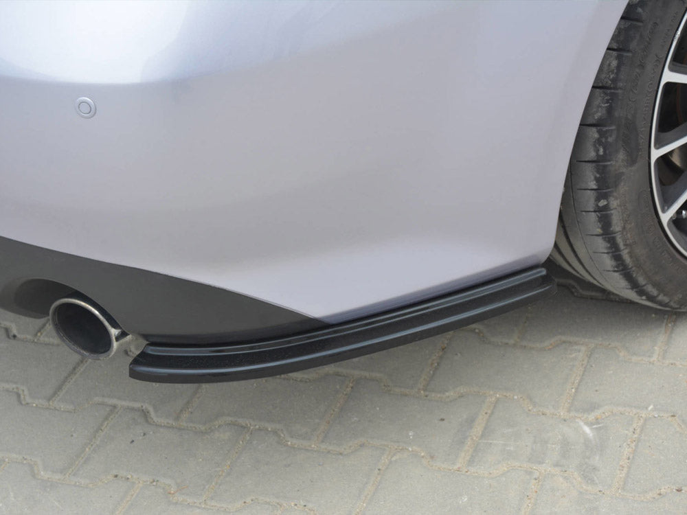 Rear Side Splitters compatible with Mazda6 Mk2 Sport Hatch (Gh-series) Pre-facelift (2008-2010) - Carbon Look