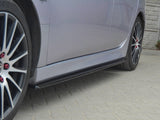 Side Skirts Splitters compatible with Mazda6 Mk2 Sport Hatch (Gh-series) Pre-facelift (2008-2010) - Carbon Look