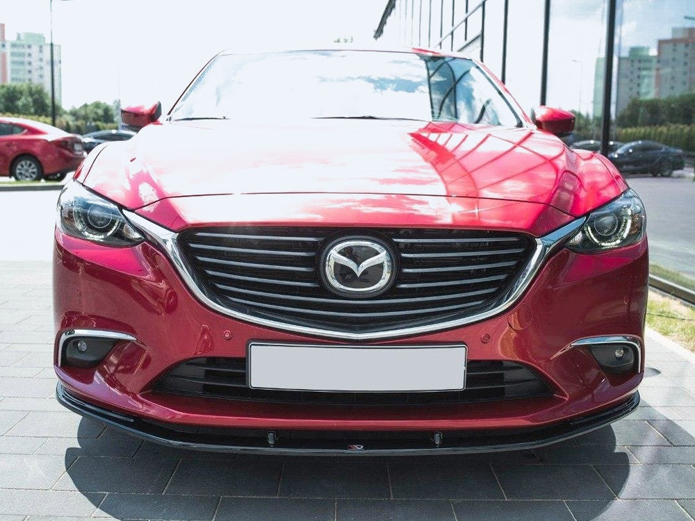 Front Splitter V.1 compatible with Mazda6 GJ (Mk3) Facelift (2014- 2017)