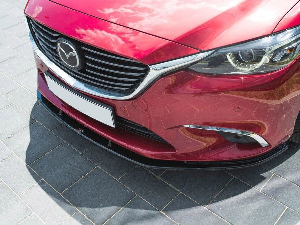 Front Splitter V.1 compatible with Mazda6 GJ (Mk3) Facelift (2014- 2017)
