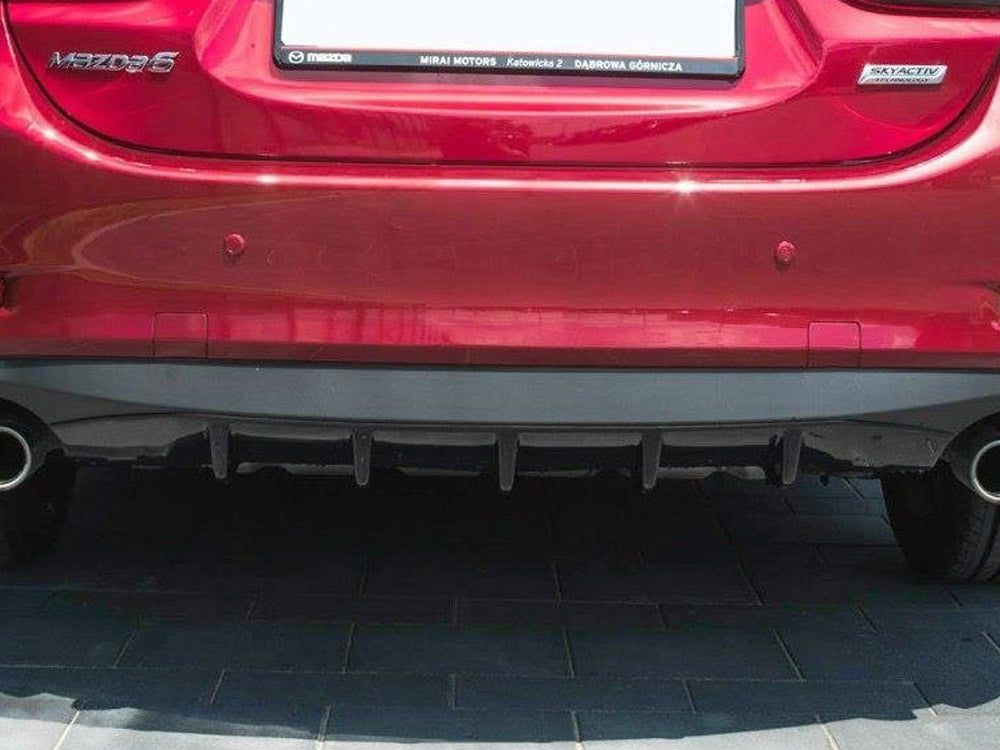 Rear Valance compatible with Mazda6 GJ (Mk3) Facelift (2014-2017) - Textured