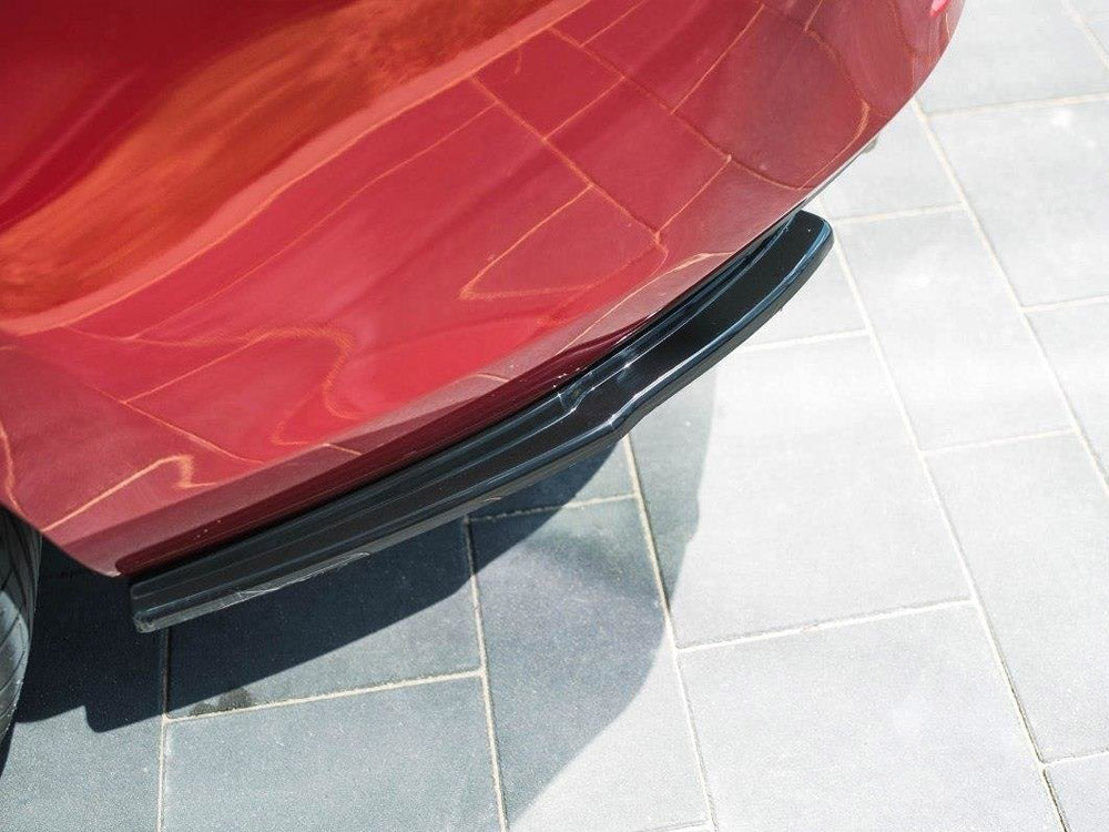 Rear Side Splitters compatible with Mazda6 GJ (Mk3) Facelift (2014- 2017) - Carbon Look