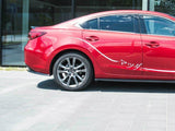 Rear Side Splitters compatible with Mazda6 GJ (Mk3) Facelift (2014- 2017)