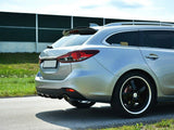 Spoiler CAP compatible with Mazda6 GJ Mk3 Wagon - Textured