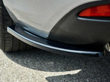 Rear Side Splitters compatible with Mazda6 GJ (Mk3) (2012-2014) - Carbon Look