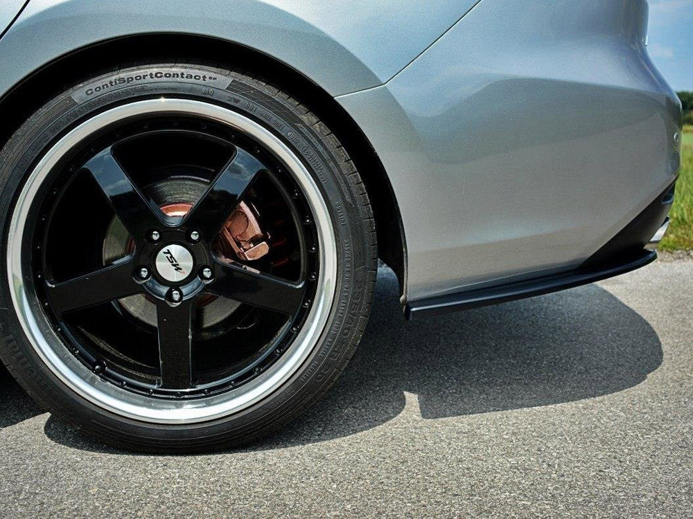 Rear Side Splitters compatible with Mazda6 GJ (Mk3) (2012-2014) - Carbon Look