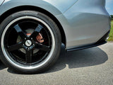 Rear Side Splitters compatible with Mazda6 GJ (Mk3) (2012-2014) - Carbon Look