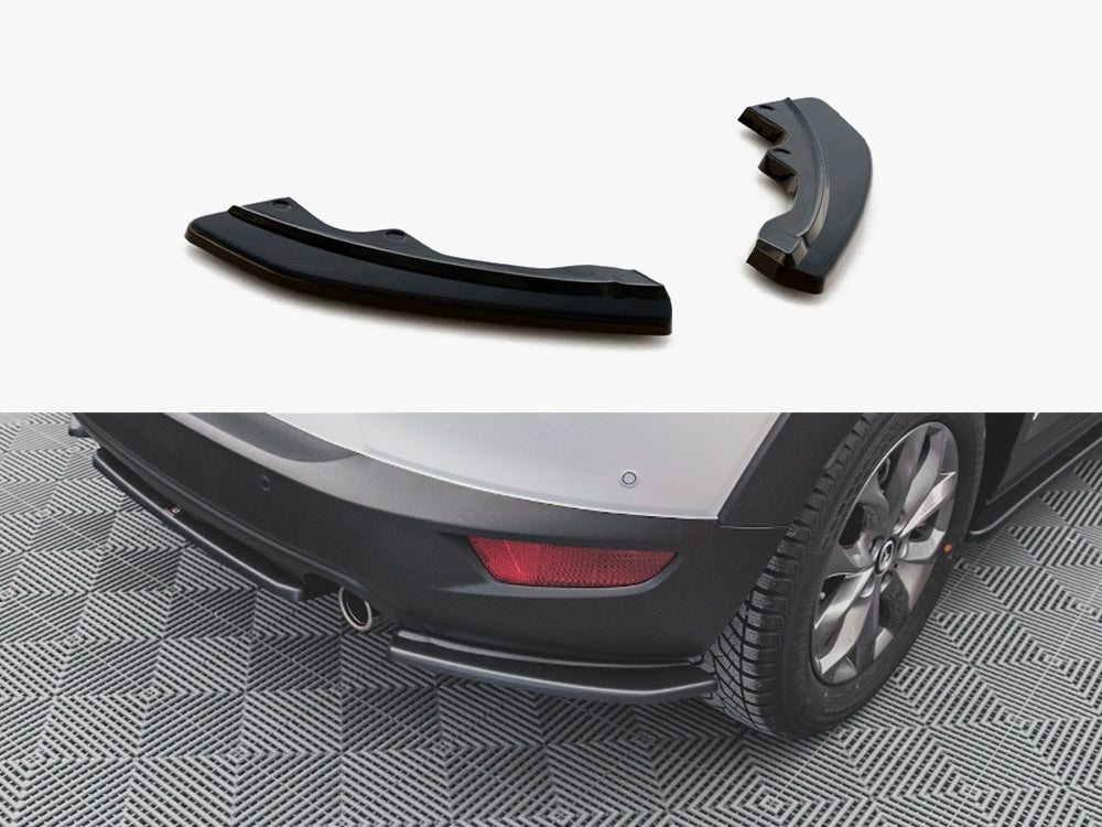 Rear Side Splitters compatible with Mazda CX-3