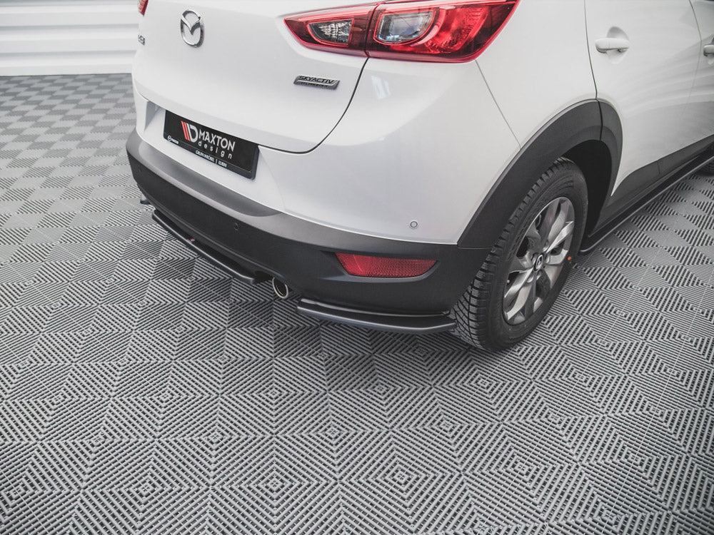 Rear Side Splitters compatible with Mazda CX-3