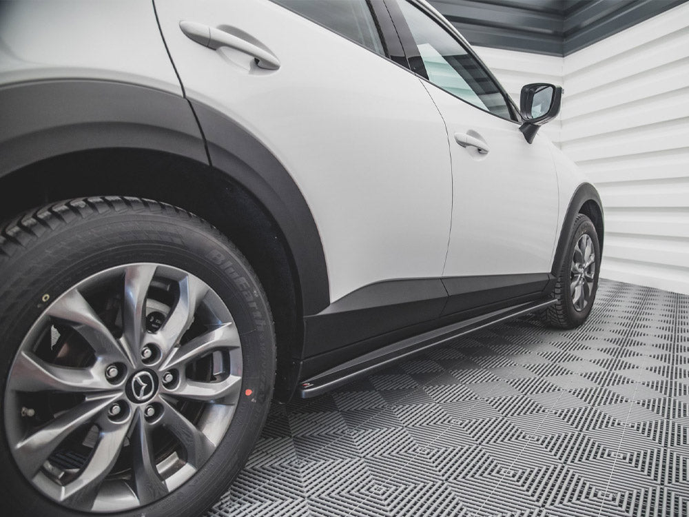 Side Skirts Diffusers compatible with Mazda CX-3