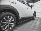 Side Skirts Diffusers compatible with Mazda CX-3