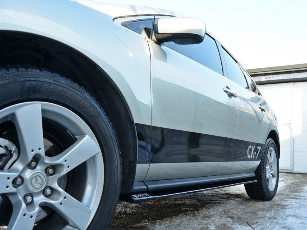 Side Skirts Diffusers compatible with Mazda CX-7