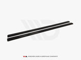 Side Skirts Diffusers compatible with Mazda MX-5 IV (2014-2019) - Carbon Look