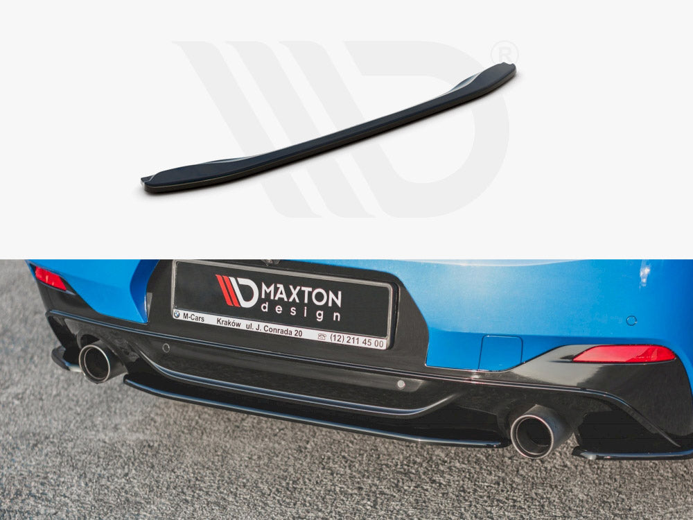 MAXTON DESIGN Central Rear Splitter BMW X2 F39 M Sport