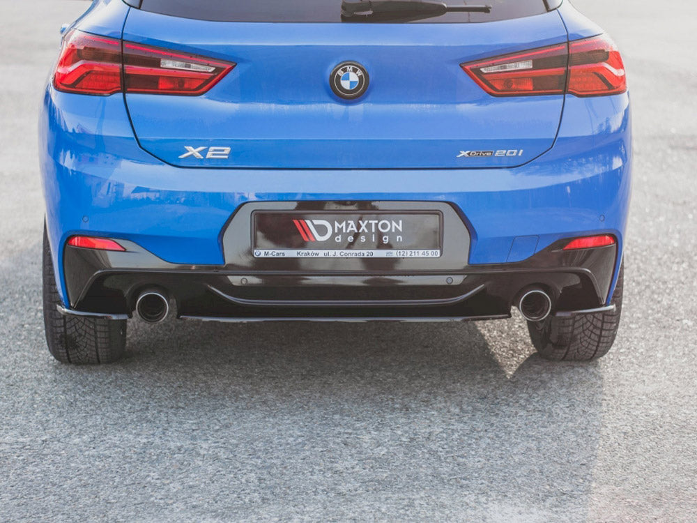 MAXTON DESIGN Central Rear Splitter BMW X2 F39 M Sport
