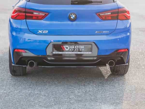 MAXTON DESIGN Central Rear Splitter BMW X2 F39 M Sport
