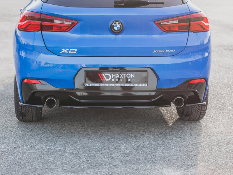 MAXTON DESIGN Central Rear Splitter BMW X2 F39 M Sport
