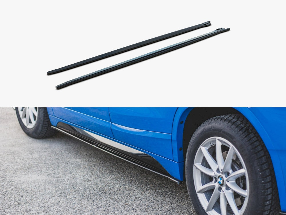 Side Skirt Diffusers compatible with BMW X2 F39 M Sport