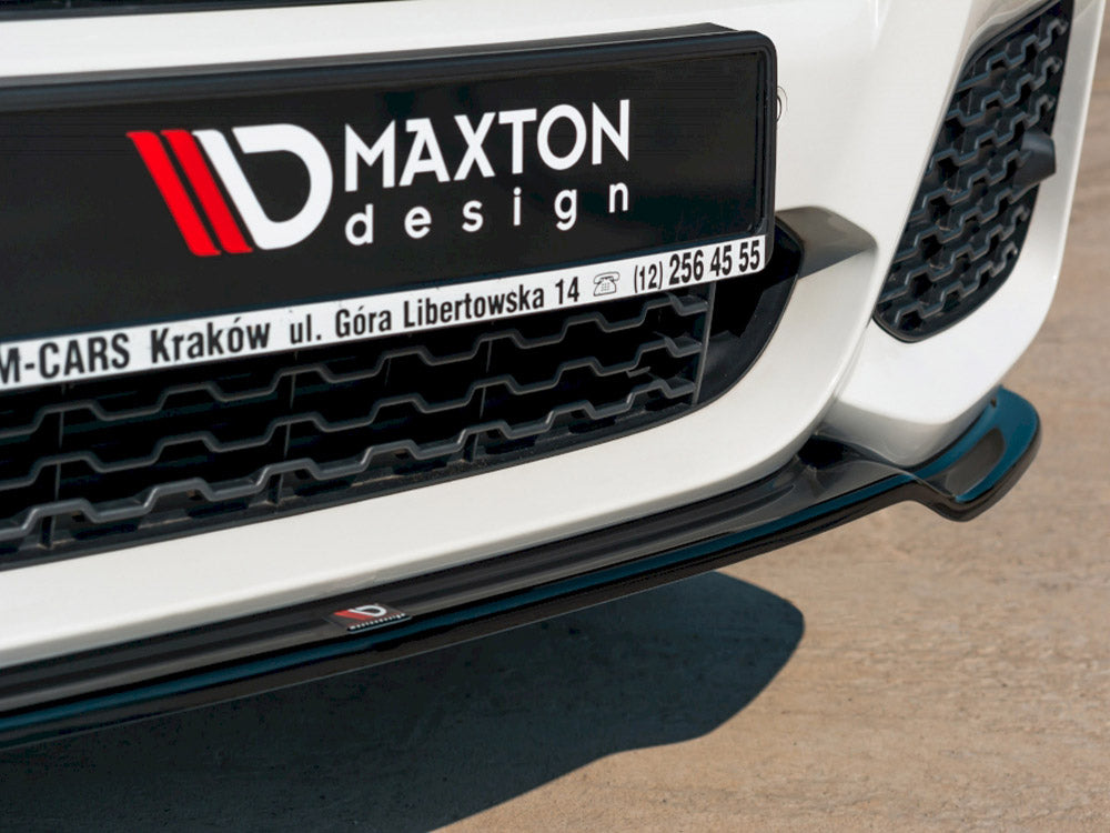 MAXTON DESIGN Front Splitter Bmw X3 F25 M-pack Facelift (2014-2017)