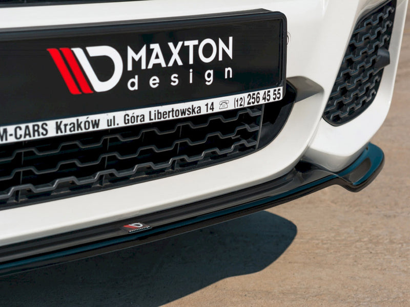 MAXTON DESIGN Front Splitter Bmw X3 F25 M-pack Facelift (2014-2017)