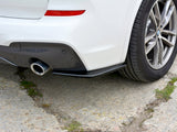 Rear Side Splitters compatible with BMW X3 G01 M-Pack - Carbon Look
