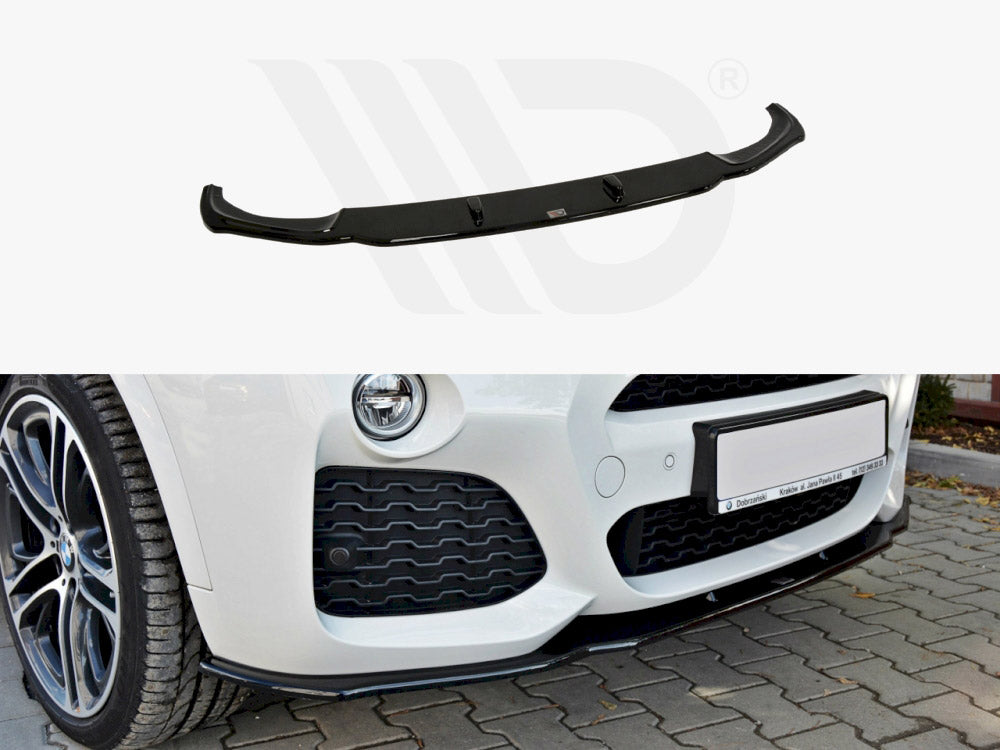 MAXTON DESIGN Front Splitter Bmw X4 M-pack (2014-UP)