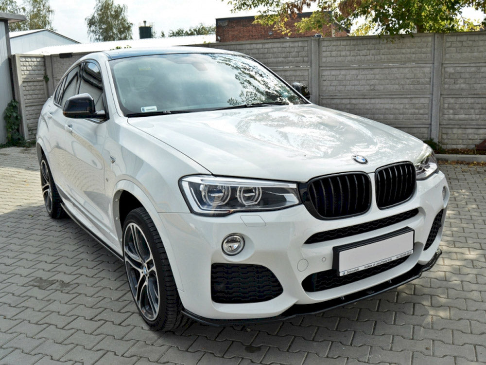 MAXTON DESIGN Front Splitter Bmw X4 M-pack (2014-UP)