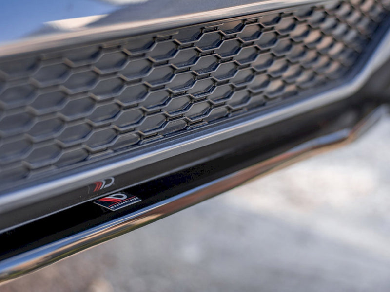 MAXTON DESIGN Central Rear Splitter BMW X4 M Sport G02 (2018-2021)