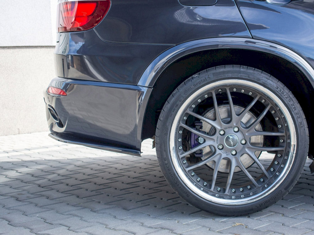 Rear Side Splitters Bmw X5 E70 Facelit M Sport (2010-2013)