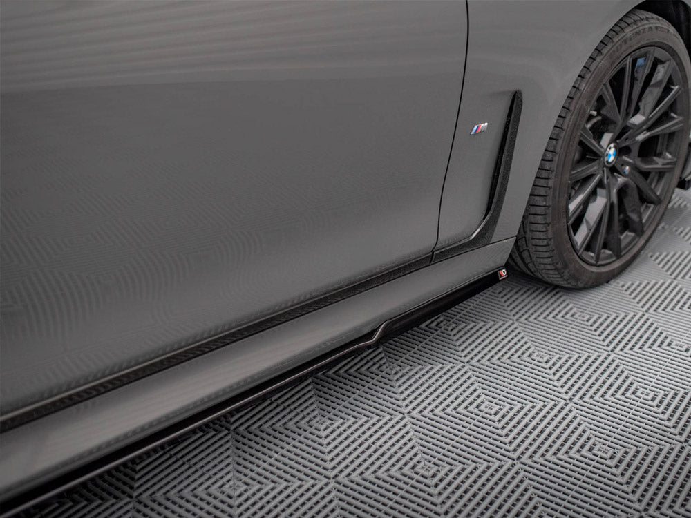 Side Skirts Diffusers V.1 compatible with BMW 7 M-Pack G11