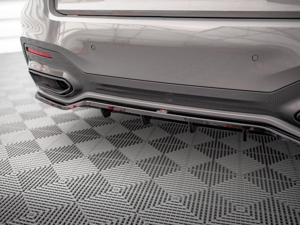 Rear Splitter (Vertical Bars) V.1 compatible with BMW 7 M-Pack G11 / G12 Facelift