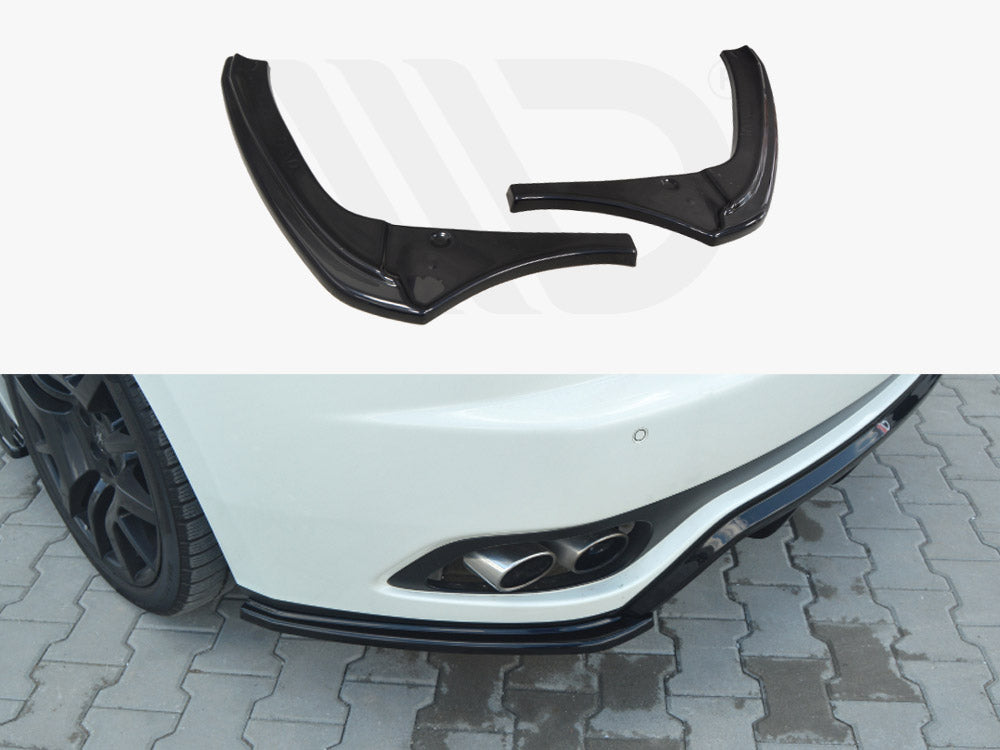 Rear Side Splitters V.2 Maserati Granturismo (2007-2011)