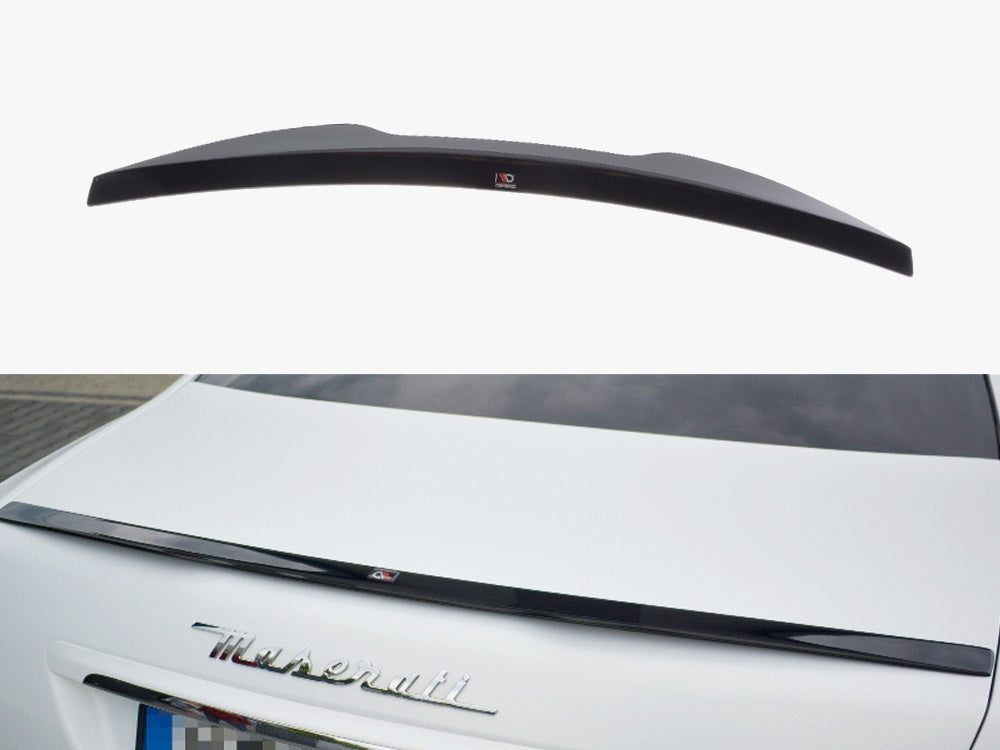 Spoiler Extension compatible with Maserati Quattroporte Mk5 Facelift (2009-2012)